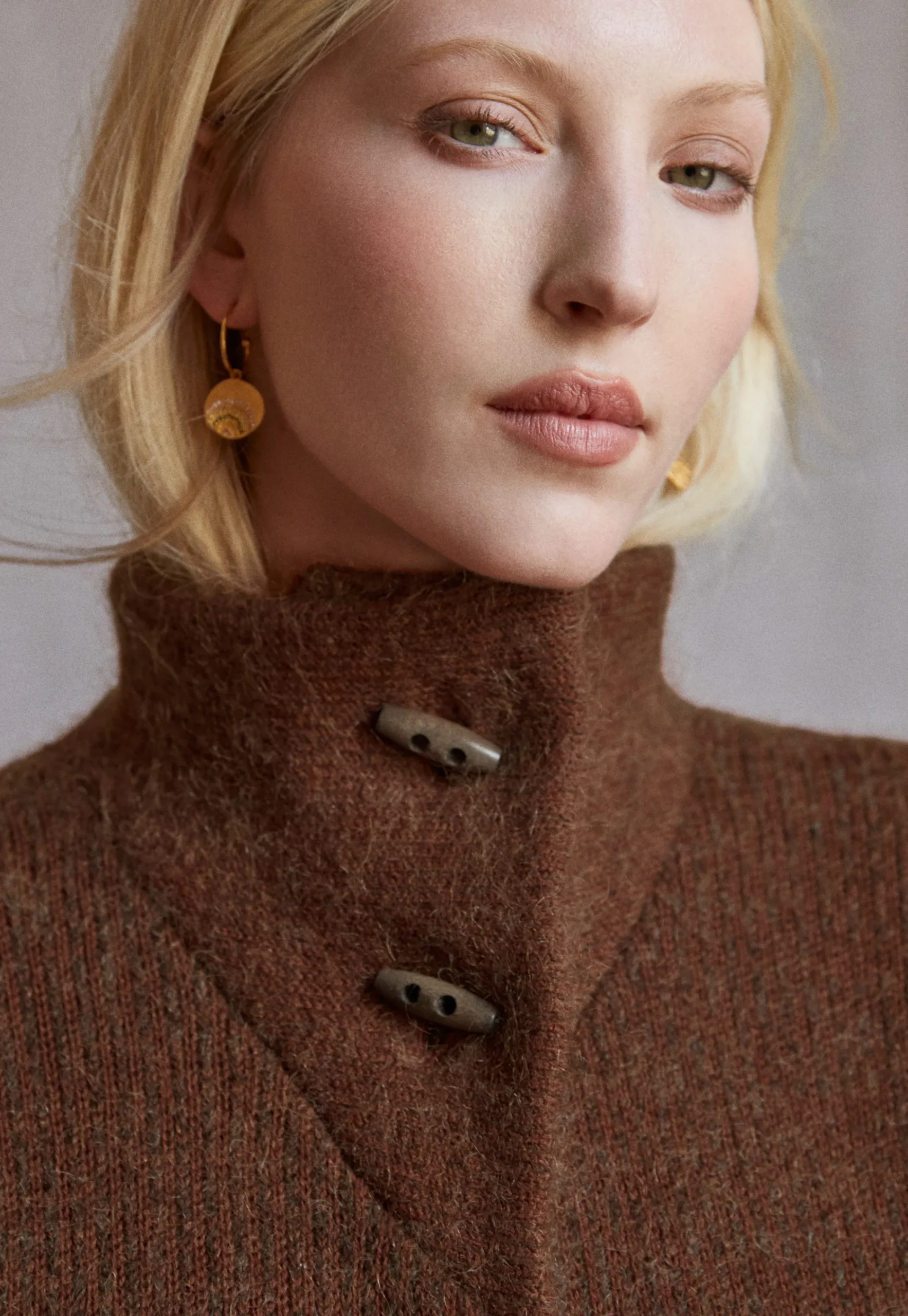 Knitted Jacket*Wrap London Fashion