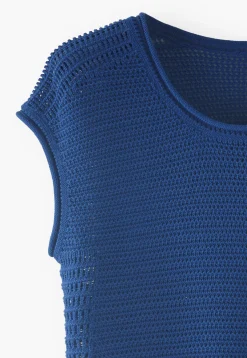 Knitted Mesh-Stitch Top*Wrap London Best Sale