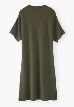 Knitted V-Neck Dress*Wrap London Cheap