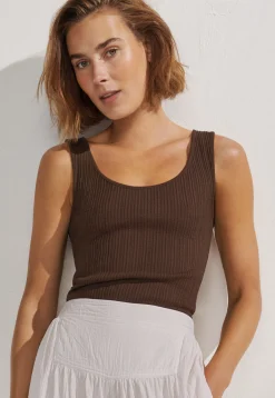 Lace-Rib Vest*Wrap London Online