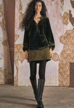 Lace-Sleeve Blouse*Wrap London Online