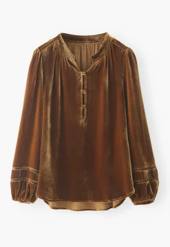 Lace-Sleeve Blouse*Wrap London Fashion