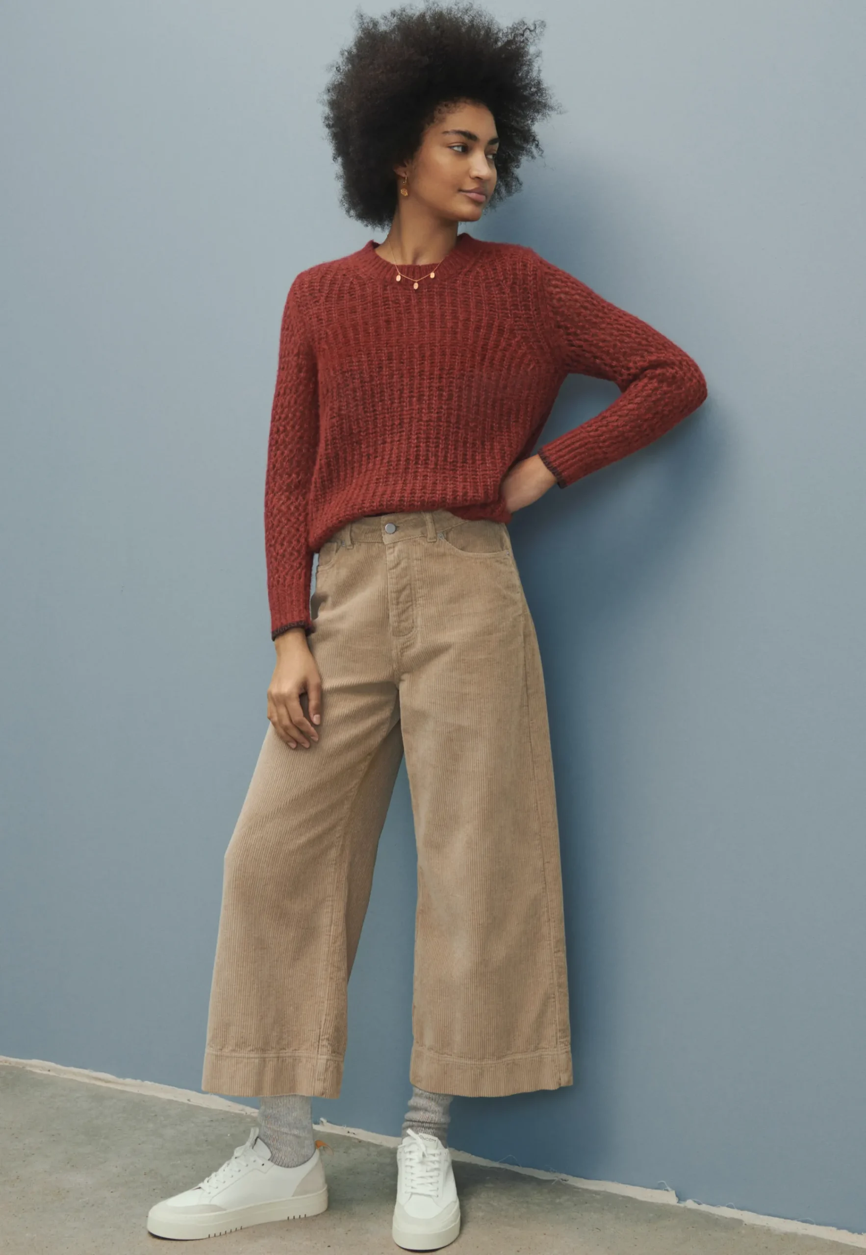 Mesh-Sleeve Sweater*Wrap London Flash Sale