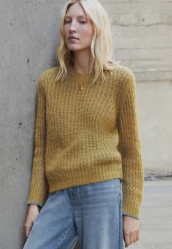 Mesh-Sleeve Sweater*Wrap London Online