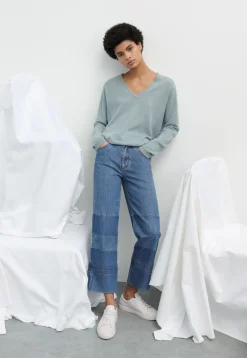 Patched Jeans*Wrap London Best Sale