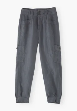 Patch-Pocket Trousers*Wrap London Clearance