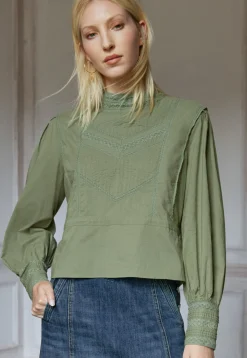 Pintuck Blouse*Wrap London Outlet
