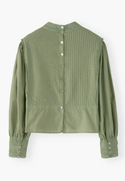 Pintuck Blouse*Wrap London Outlet
