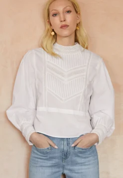 Pintuck Blouse*Wrap London Shop