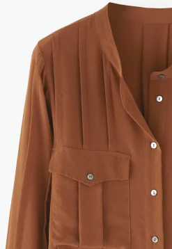 Pintuck Detail Shirt*Wrap London Cheap