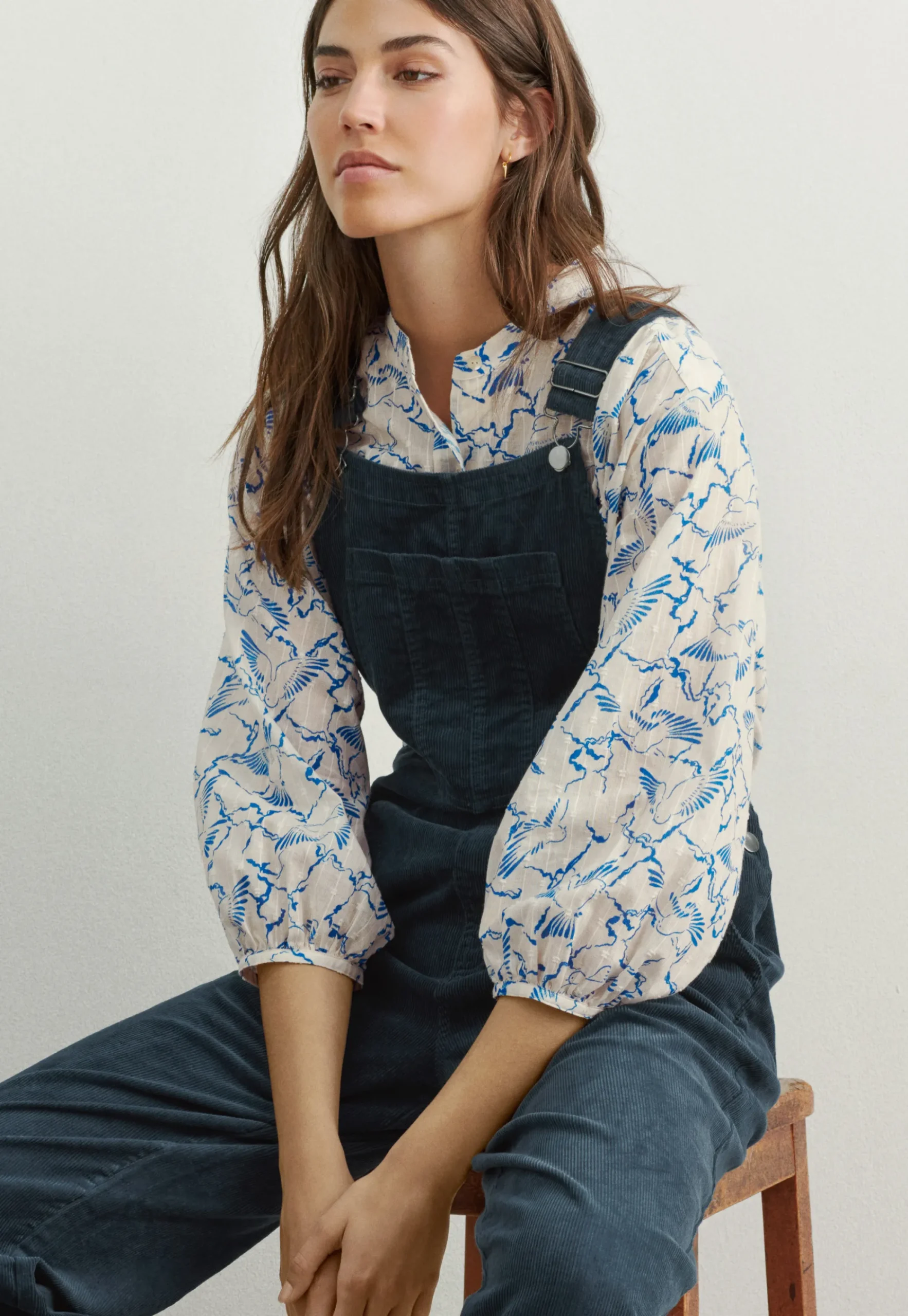 Printed Blouse*Wrap London Cheap