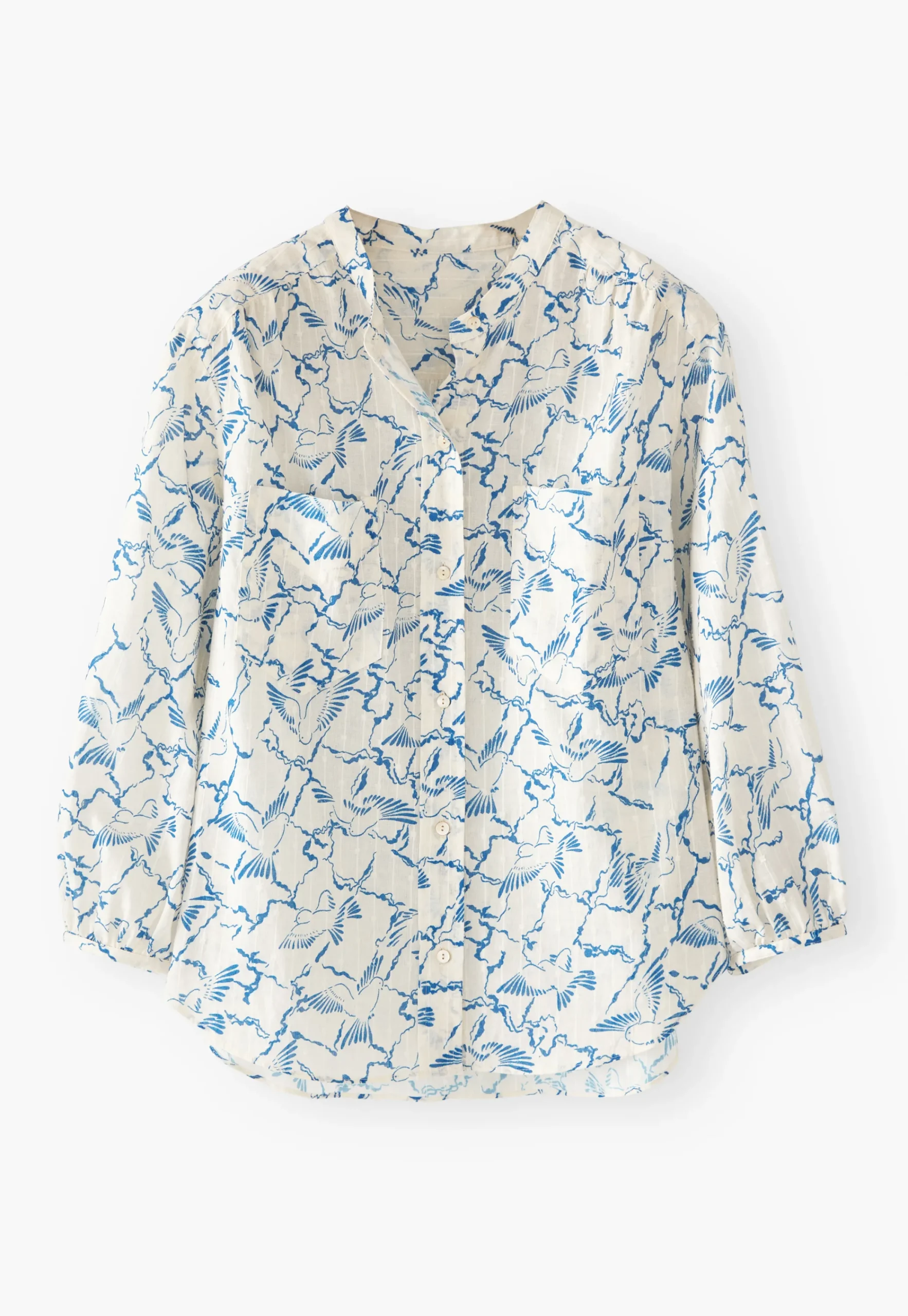 Printed Blouse*Wrap London Cheap