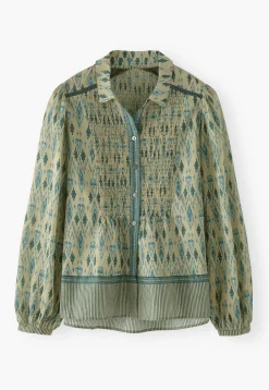 Printed Blouse*Wrap London Online