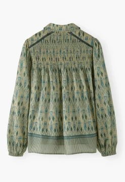 Printed Blouse*Wrap London Online