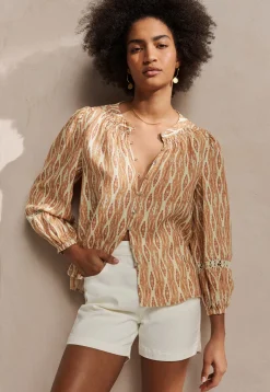 Printed Blouse*Wrap London Hot
