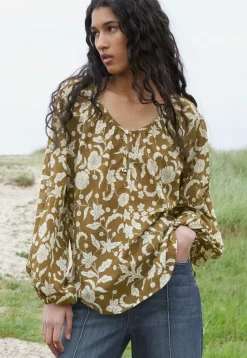 Printed Blouse*Wrap London Hot