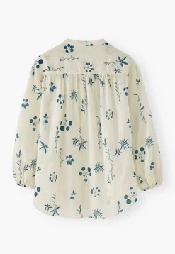 Printed Boyfriend Shirt*Wrap London Cheap