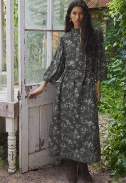 Printed Dress*Wrap London Cheap