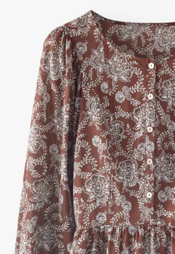 Printed Maxi-Dress*Wrap London Fashion