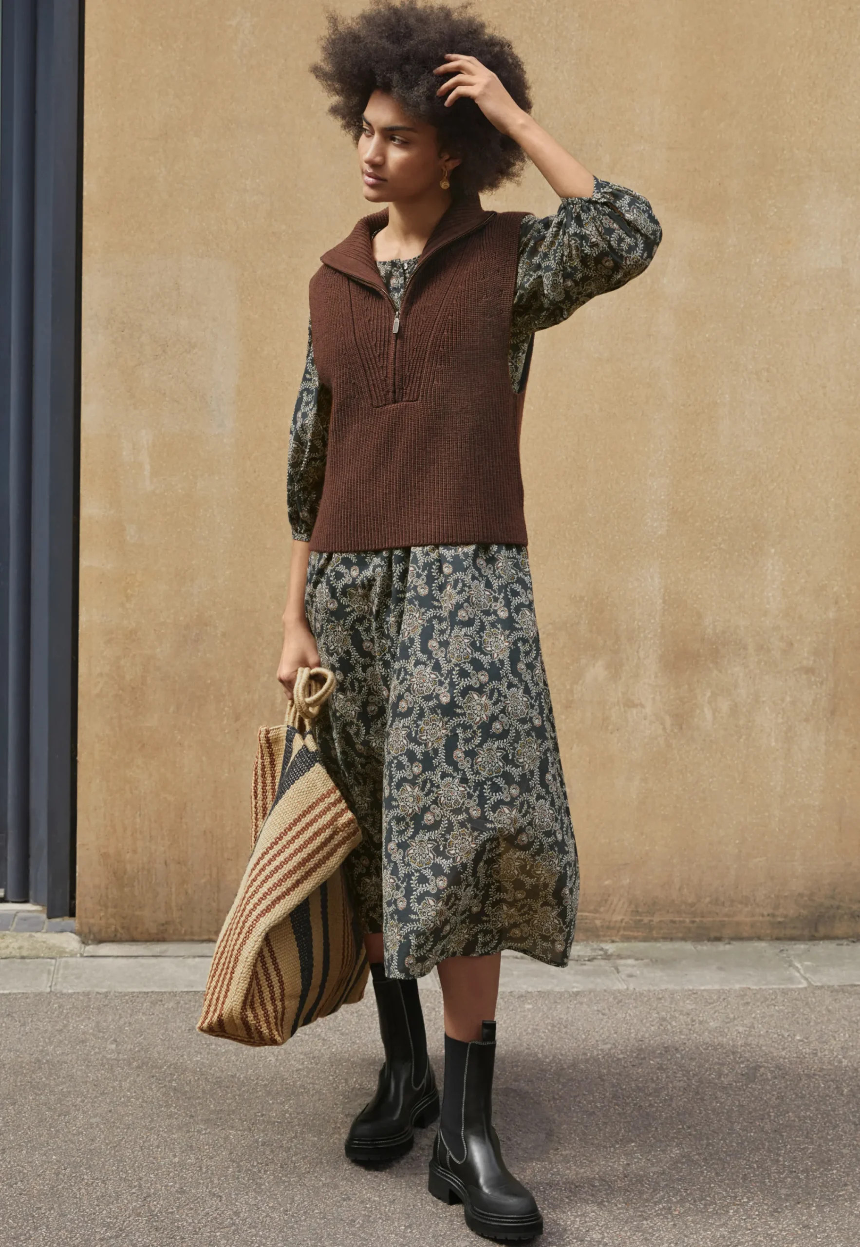 Printed Maxi-Dress*Wrap London Store