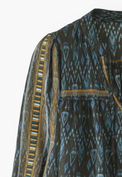 Printed Notch-Neck Dress*Wrap London Sale