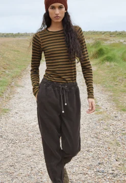 Printed Striped Top*Wrap London Hot