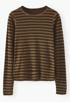 Printed Striped Top*Wrap London Hot
