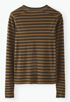 Printed Striped Top*Wrap London Hot