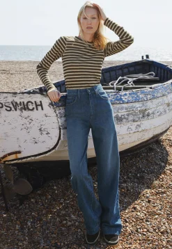 Printed Striped Top*Wrap London New