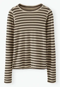 Printed Striped Top*Wrap London New