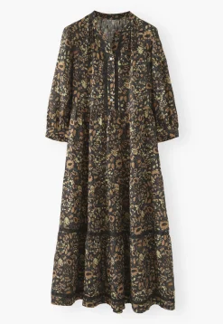 Printed Tiered Dress*Wrap London Outlet