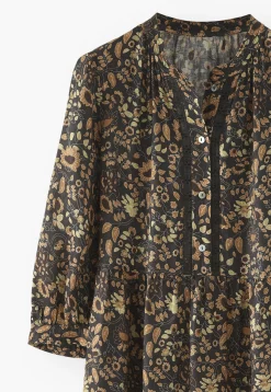 Printed Tiered Dress*Wrap London Outlet