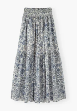 Printed Tiered Skirt*Wrap London Best