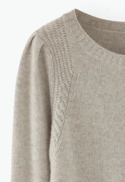 Puff-Sleeve Sweater*Wrap London Best