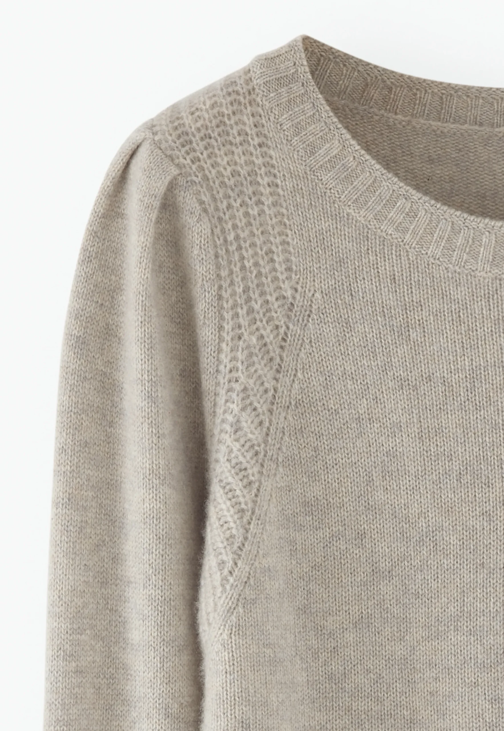 Puff-Sleeve Sweater*Wrap London Best