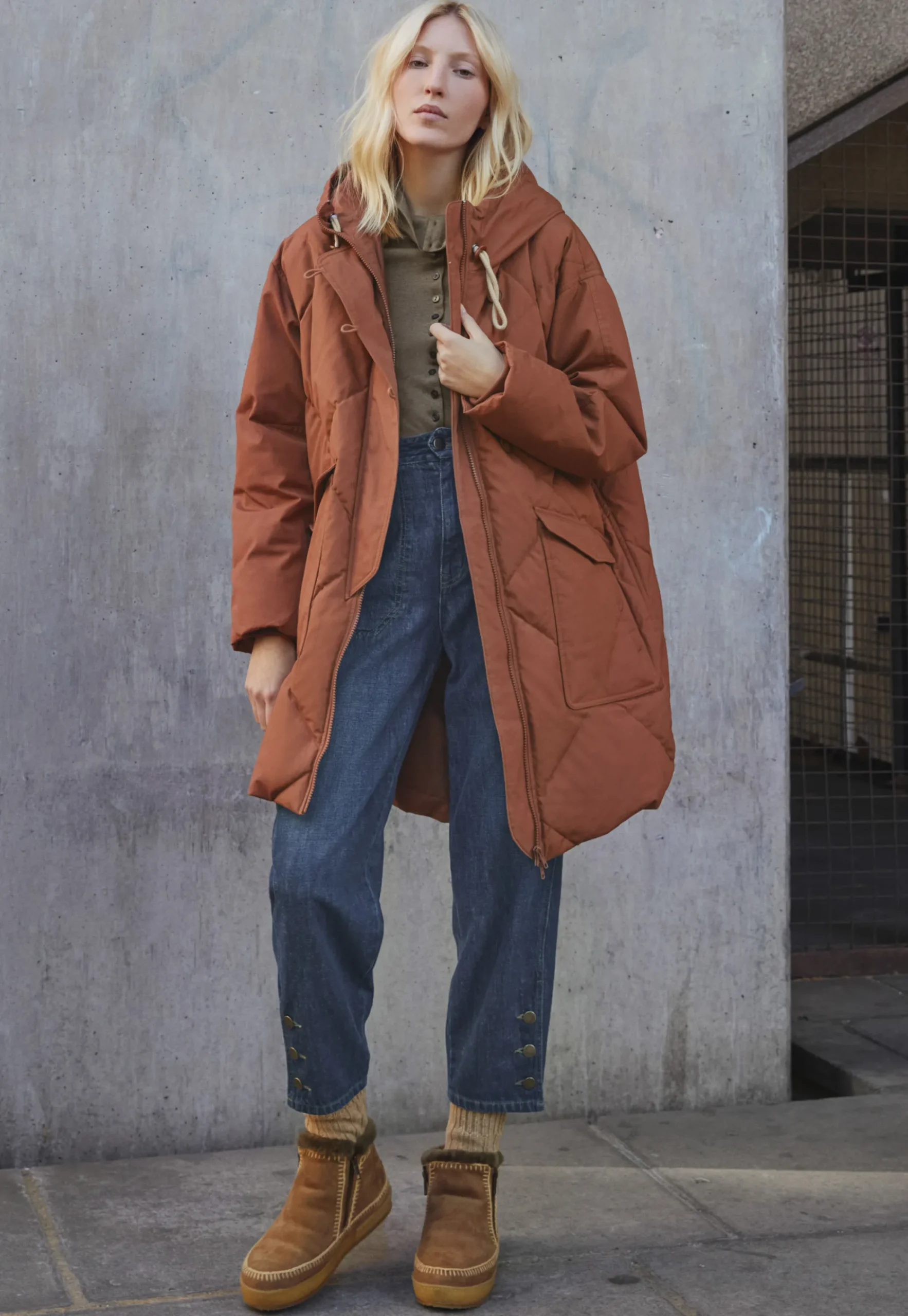 Quilted Parka*Wrap London Best