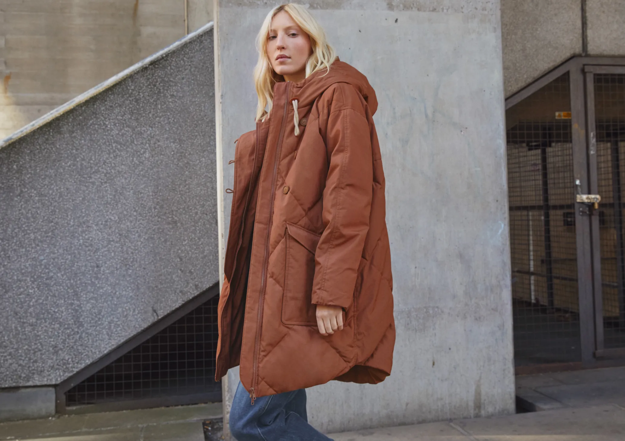 Quilted Parka*Wrap London Best