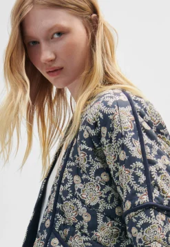 Quilted Print Jacket*Wrap London Online
