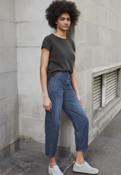 Relaxed Carrot Jeans*Wrap London Hot