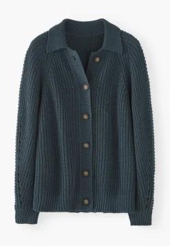 Rib-Stitch Cardigan*Wrap London Sale