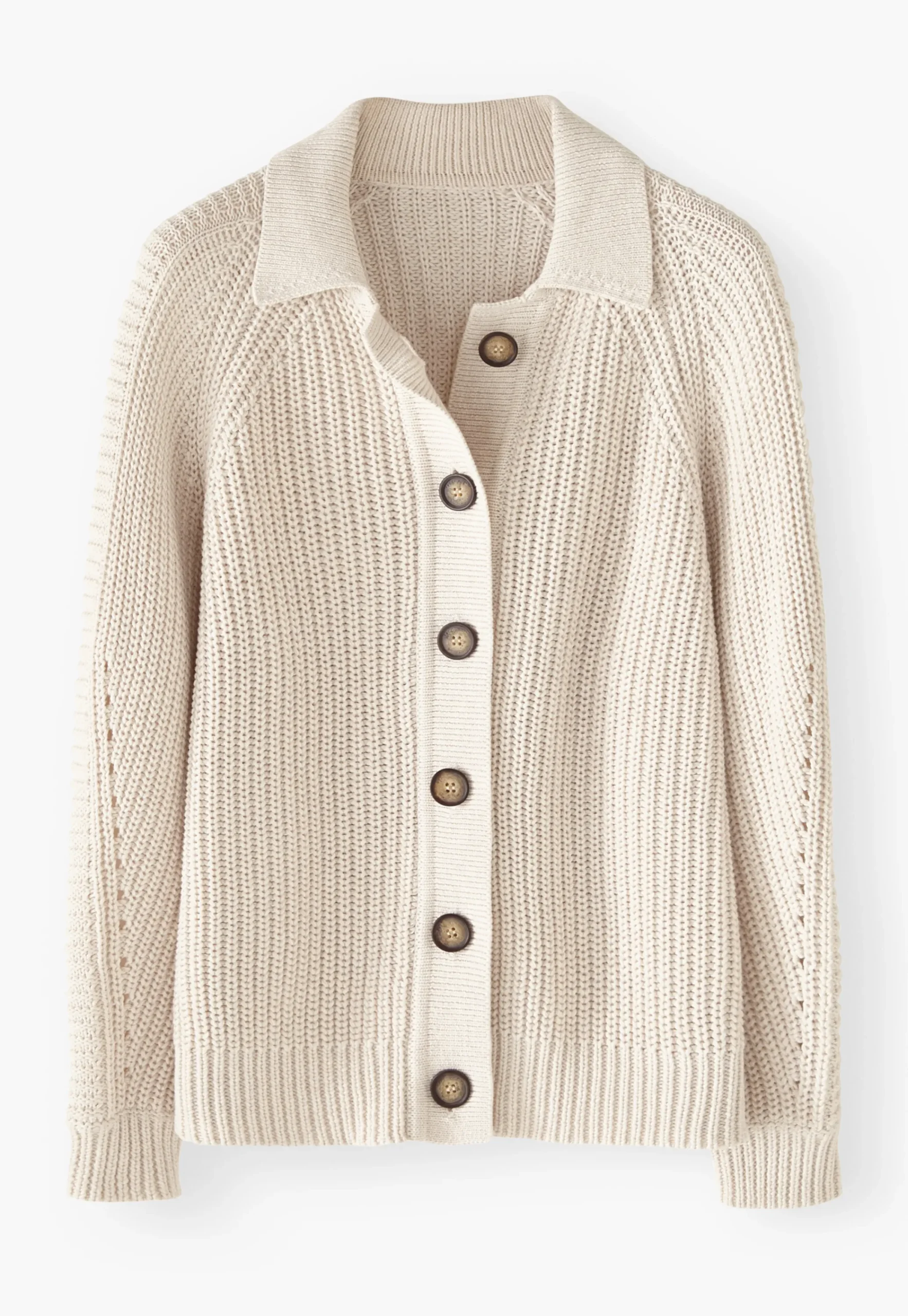Rib-Stitch Cardigan*Wrap London Store