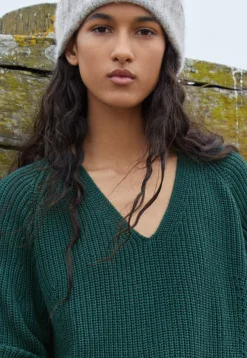 Rib-Stitch Sweater*Wrap London Shop