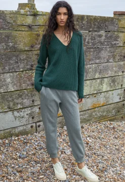 Rib-Stitch Sweater*Wrap London Shop