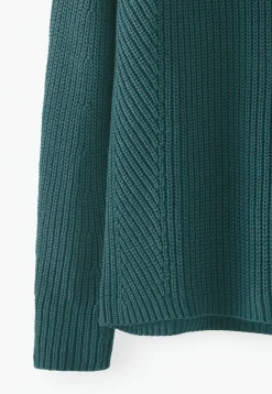 Rib-Stitch Sweater*Wrap London Shop
