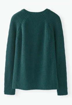 Rib-Stitch Sweater*Wrap London Shop