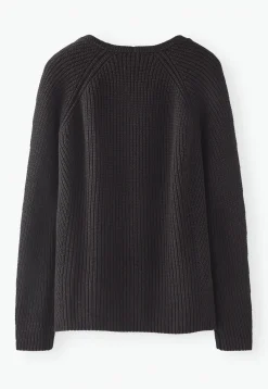 Rib-Stitch Sweater*Wrap London New