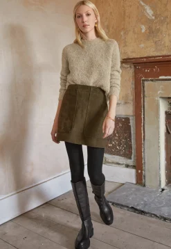Round-Neck Sweater*Wrap London Discount