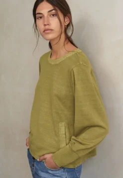 Round-Neck Sweatshirt*Wrap London Hot