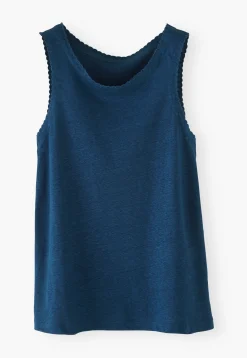Scallop-Edge Vest*Wrap London Sale