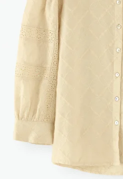 Schiffli Blouse*Wrap London Hot